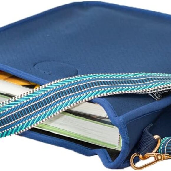 Pinafore Crossbody Purse Bag Messenger Neoprene Adjustable Guitar Strap New - Picture 9 of 12